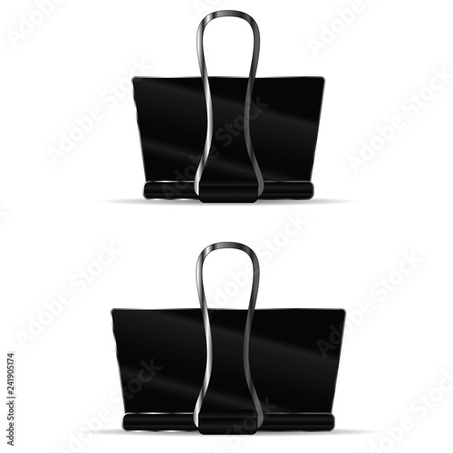paper clip set illustration