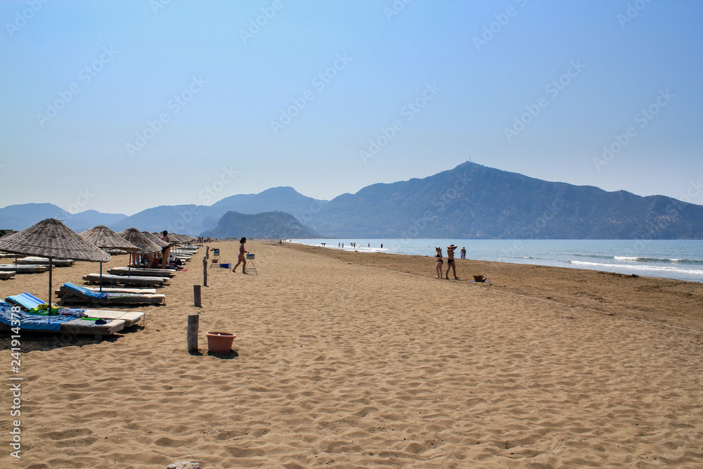 Iztuzu, Caretta caretta Beach, Dalyan, Mugla, Turkey Iztuzu, Caretta caretta Beach, Dalyan, Mugla, Turkey