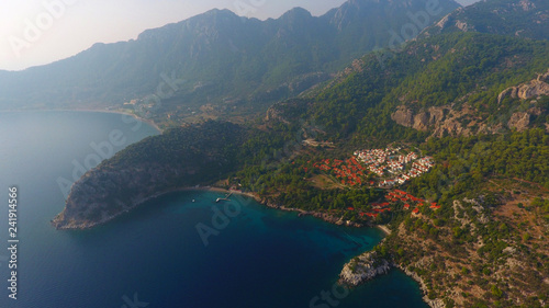 Amos/Kumlubuk Bay - Marmaris from the air