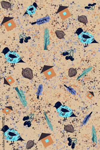 Bird pattern 