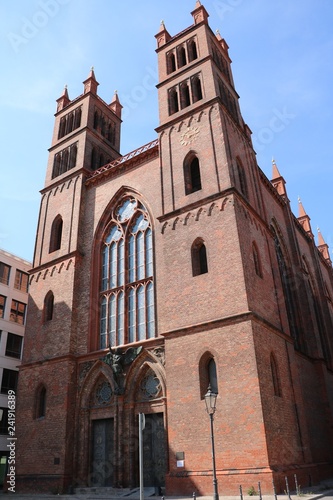 Friedrichswerdersche Kirche Church in Berlin at Werderschen Markt,, Germany photo
