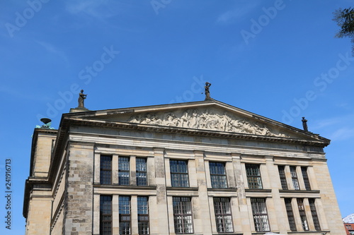 Schauspielhaus or Konzerthaus at Gendarmenmarkt in Berlin, Germany photo