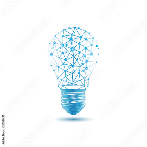 Vector incandescent bulb icon