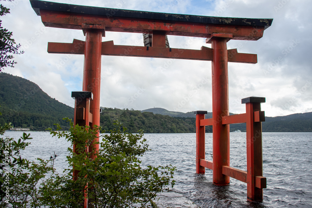 神奈川 箱根神社 芦ノ湖