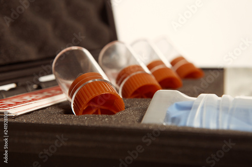 Photography Working set for collecting possible gunshot residue from suspected surface or pe