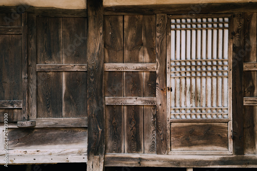 Korean traditional house at Gyeongju Yangdong village in Korea