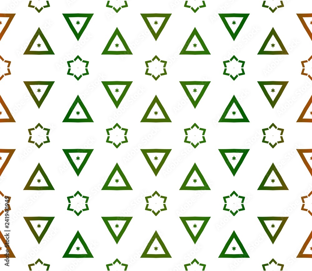 Seamless pattern For Scrapbook. Stylish Fashion Design Background. Vector illustration. Green, brown color Seamless pattern For Scrapbook. Stylish Fashion Design Background. Vector illustration. Green, brown color