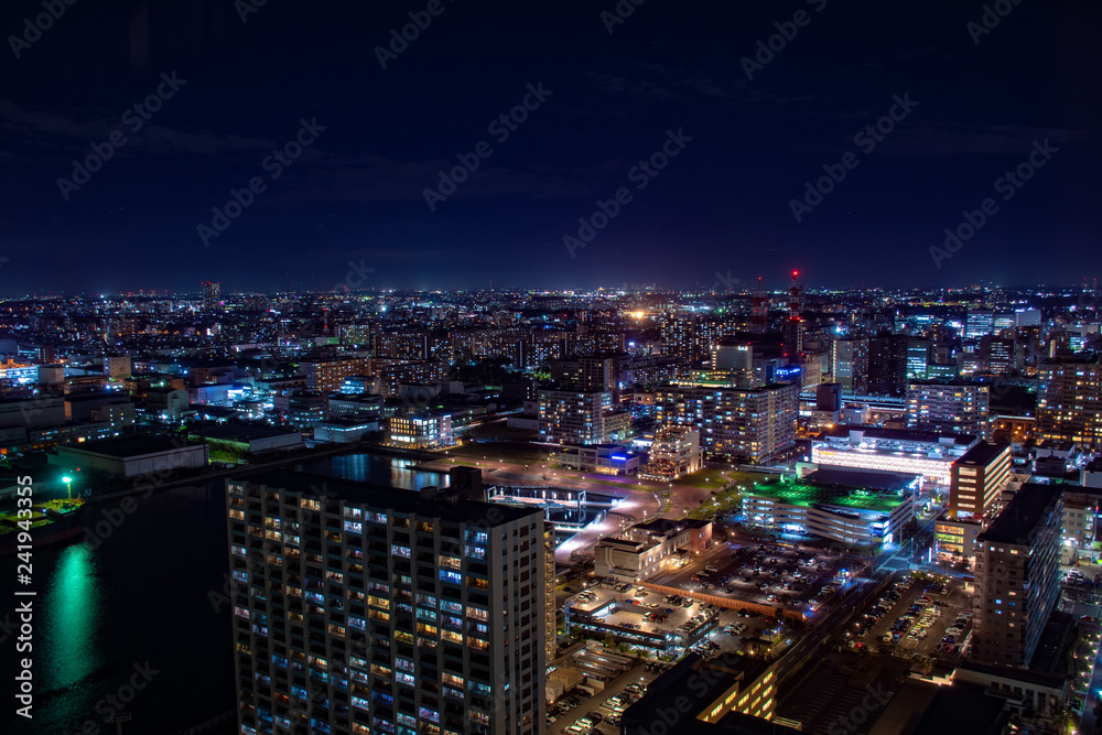 都会の夜景