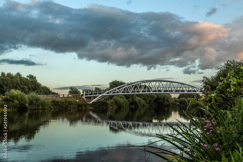 bridge over the river