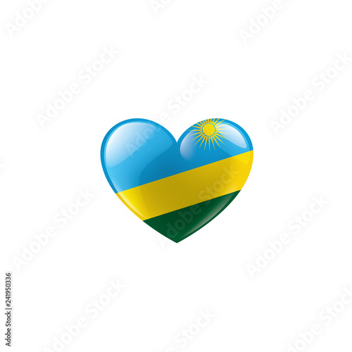 Free Download Rwanda flag, vector illustration on a white background - GFXLoad
