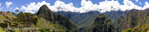 View from Machu Picchu 