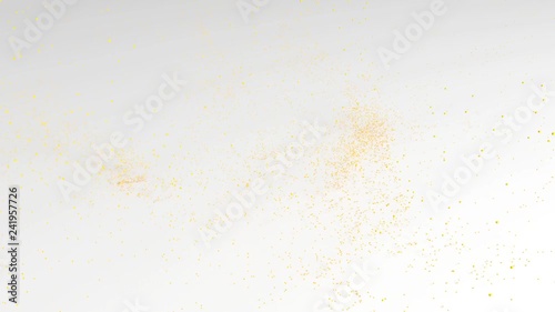 New year change from 2019 to 2020 with particles. Birth of new year 2020