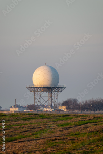 Airport radar tower