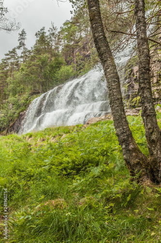 Svandalsfossen in Norway, Ryfylke route photo