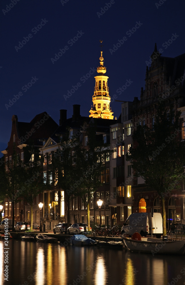 Zuiderkerk - Southerner church in Amsterdam. Netherlands 