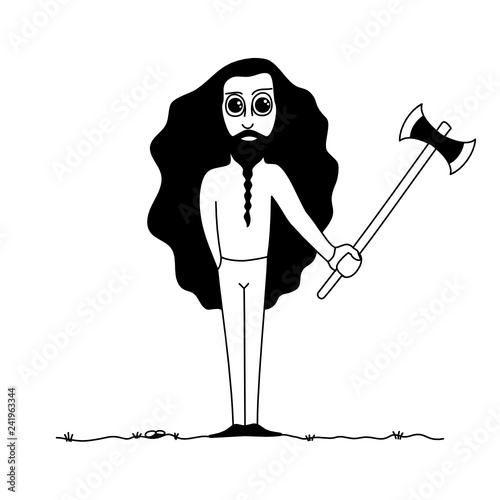 goker the viking - battle axe