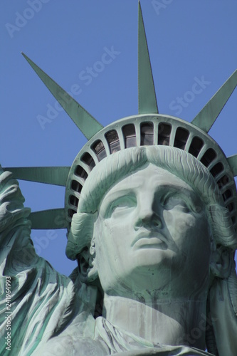 the face of the liberty