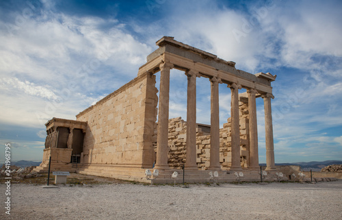 ruins of ancient temple of Acropolis