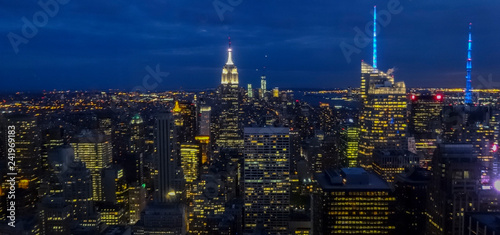 new york city at night