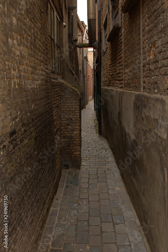narrow alley in old town © Frank