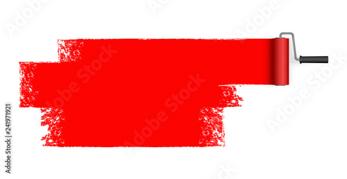 paint roller with marking