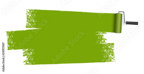 paint roller with marking