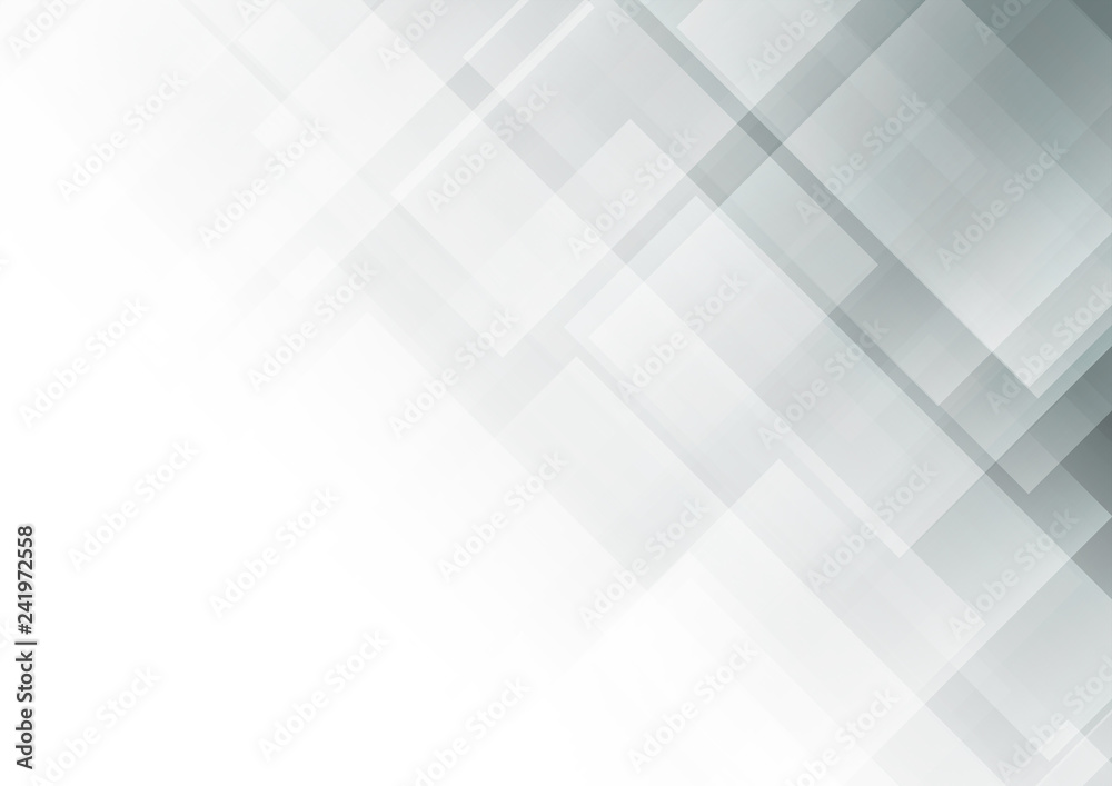 Abstract gray background with square shapes