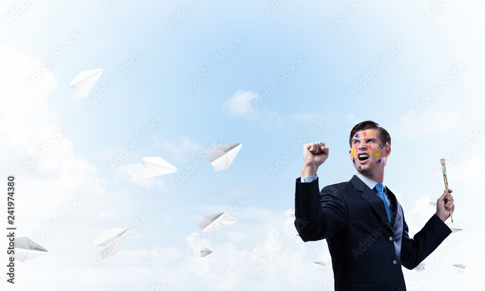 Modern and creative doing of business Modern and creative doing of business