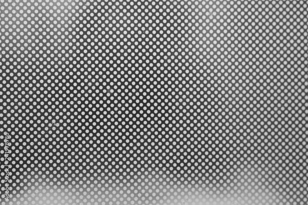 Gittermuster Hintergrund in schwarz weiss mit Loch