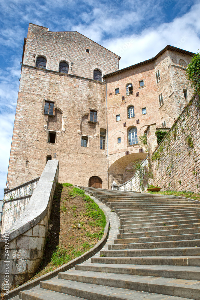 Historic city of Gubbio - Umbria - Italy