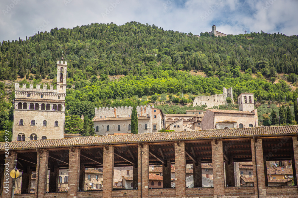 Historic city of Gubbio - Umbria - Italy