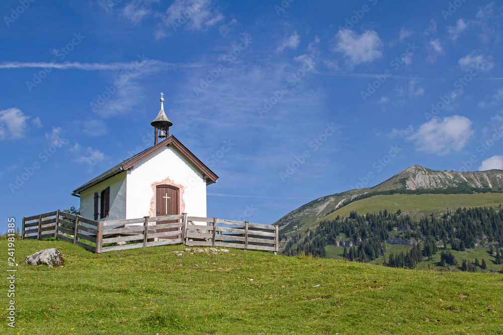 Bergkapelle im Mangfallgebirge