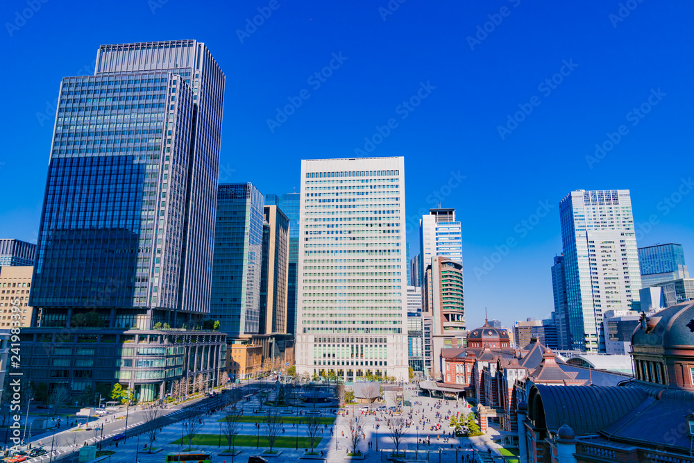 Obraz premium 風景物語(東京駅丸の内)