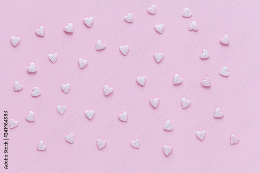 Pink St. Valentine day background Pink St. Valentine day background