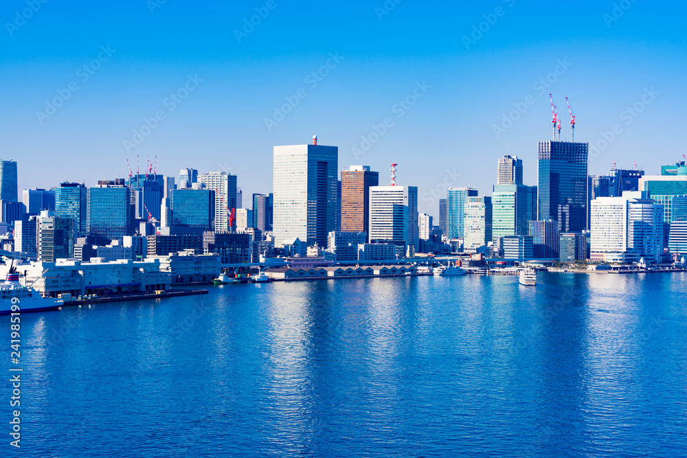 Naklejka premium 風景物語(レインボーブリッジ)