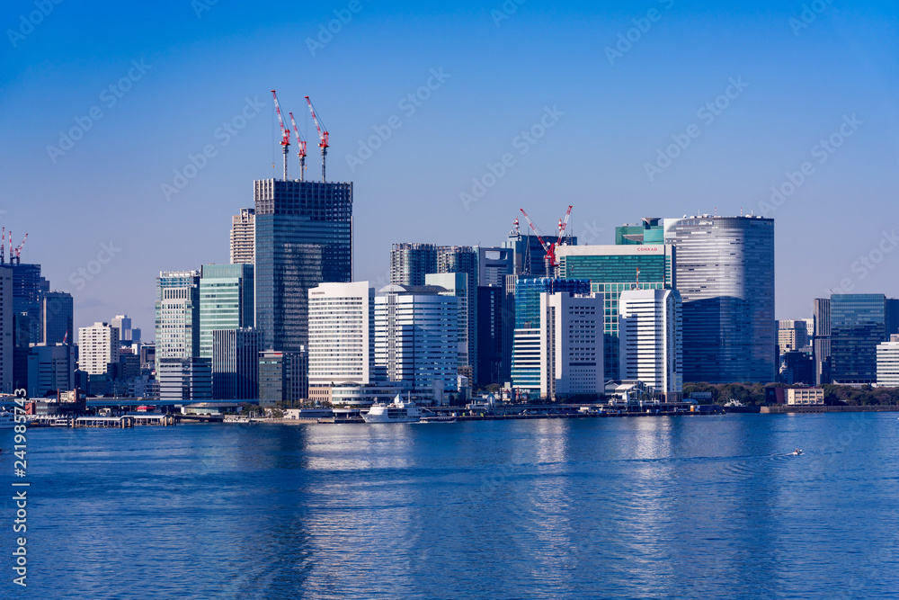 Naklejka premium 風景物語(レインボーブリッジ)