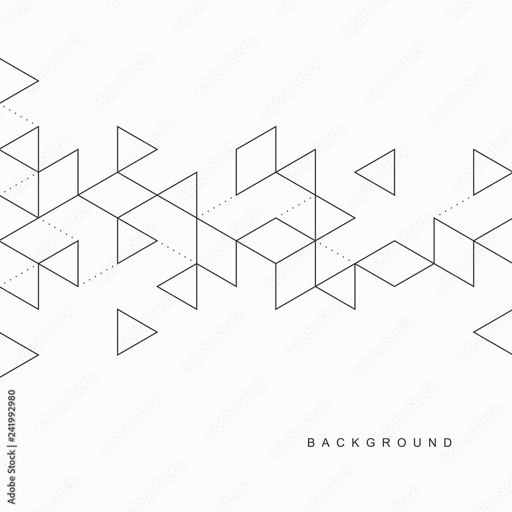 Abstract geometric technological background. Abstract geometric technological background.