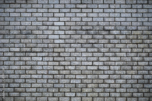 old brick wall of white color background texture