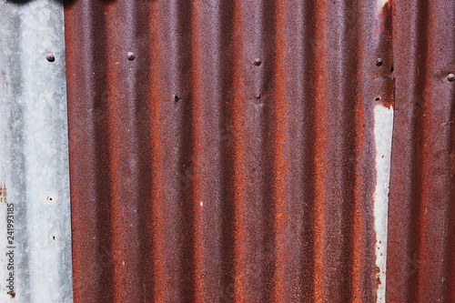 Texture of old zinc surface galvanized rust,Rusty zinc background