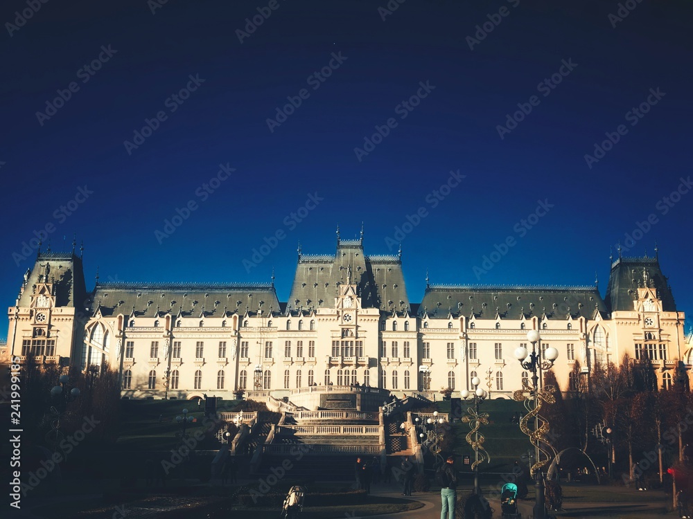 The palace of culture in Iasi