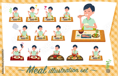 flat type patient men_Meal