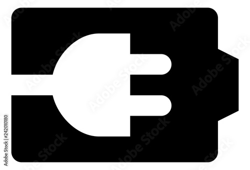 Battery Life Power Cord Icon