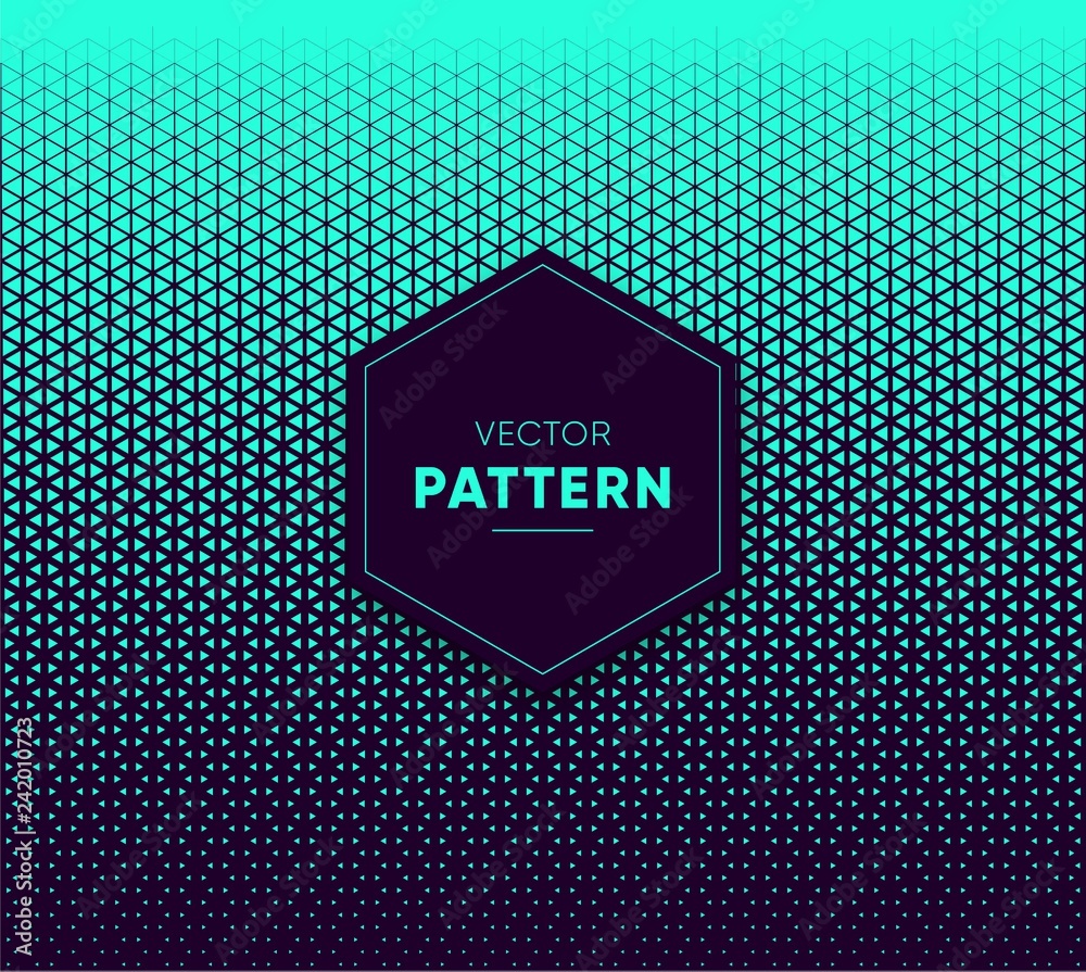Blue vector halftone for backgrounds and designs