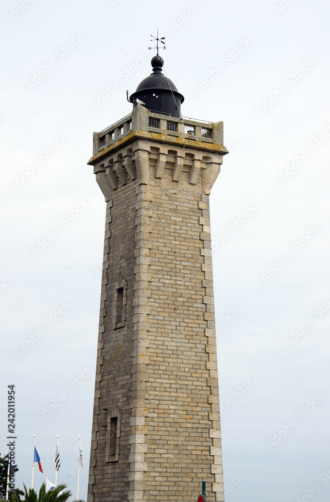 Leuchtturm in Roscoff, Bretagne