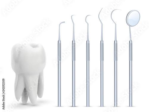 vector molar tooth. beauty and health. tooth cleaning and personal care,dentist tools