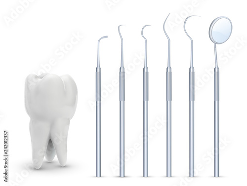 vector molar tooth. beauty and health. tooth cleaning and personal care,dentist tools