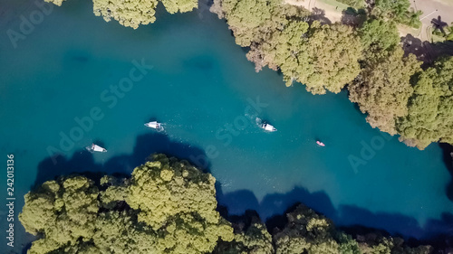 Fototapeta Naklejka Na Ścianę i Meble -  Camecuaro Lake in Michoacan Mexico