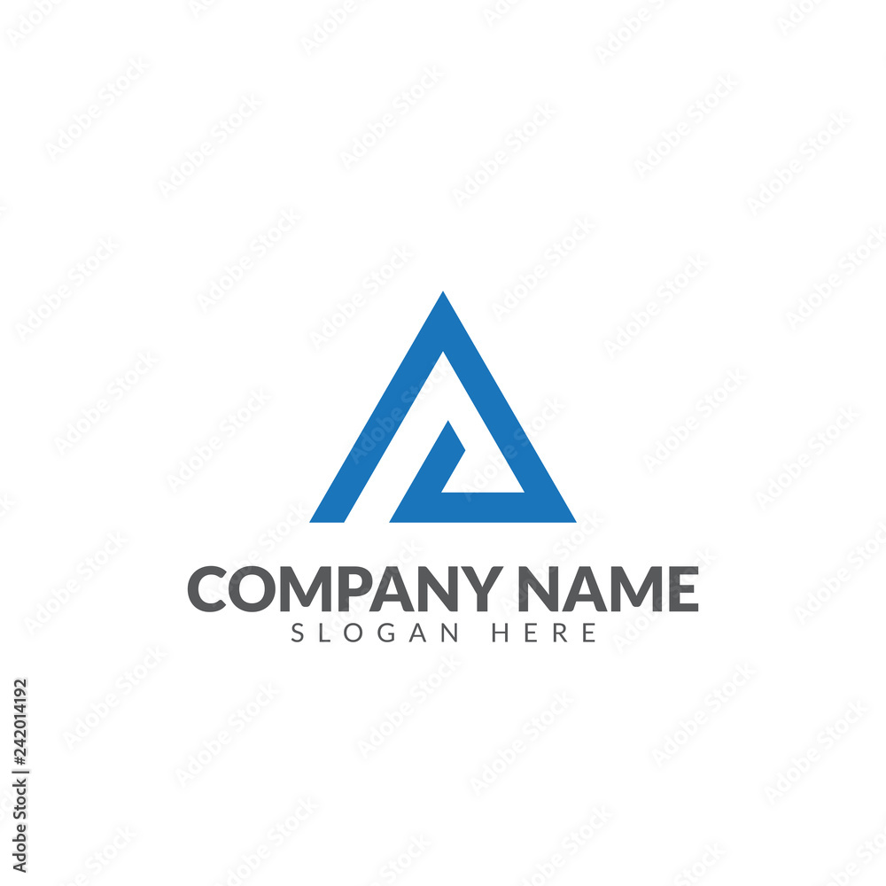 Initial letter A logo vector design template Initial letter A logo vector design template