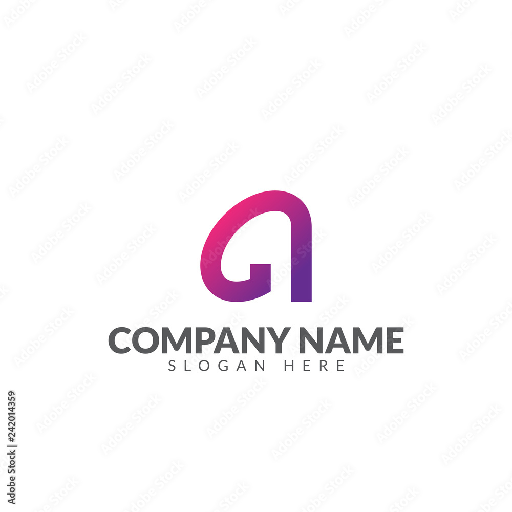 Initial letter a logo vector design template Initial letter a logo vector design template
