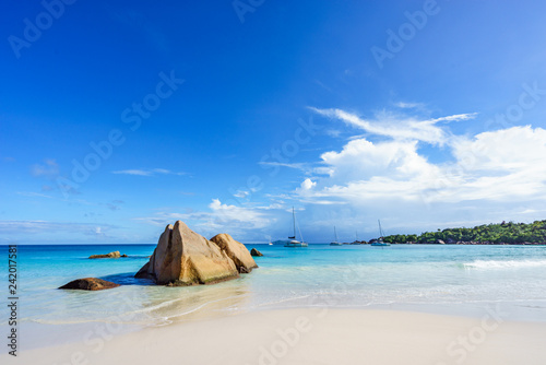 stunning paradise beach at anse lazio, praslin, seychelles 58